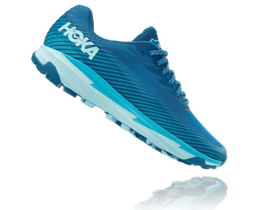 Tenis Trail Hoka One One Feminino Azuis - Torrent 2 - 249-QNUDZL